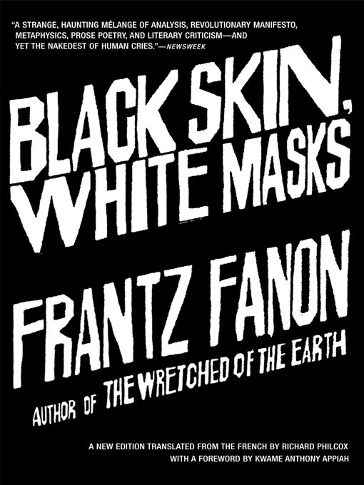 Title details for Black Skin, White Masks by Frantz Fanon - Wait list